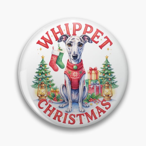 Item preview, Whippet Christmas designed and sold by TheAnimalZ00.