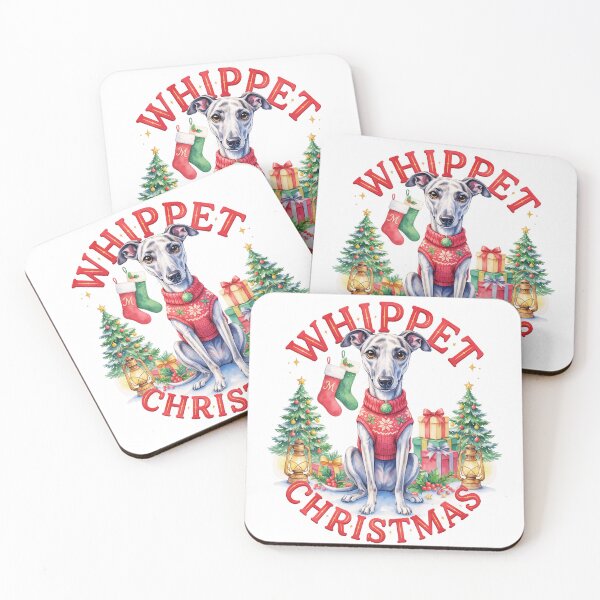 Item preview, Whippet Christmas designed and sold by TheAnimalZ00.