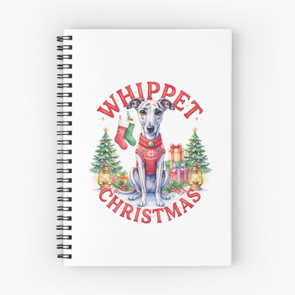 Item preview, Whippet Christmas designed and sold by TheAnimalZ00.