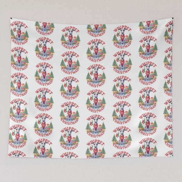 Item preview, Whippet Christmas designed and sold by TheAnimalZ00.