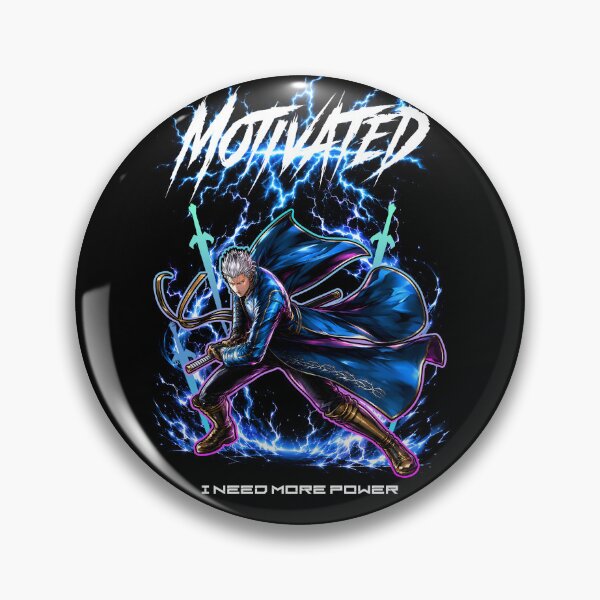 Item preview, Vergil / I NEED MORE POWER / Devil May Cry / Fanart designed and sold by DarrenAshenOne.