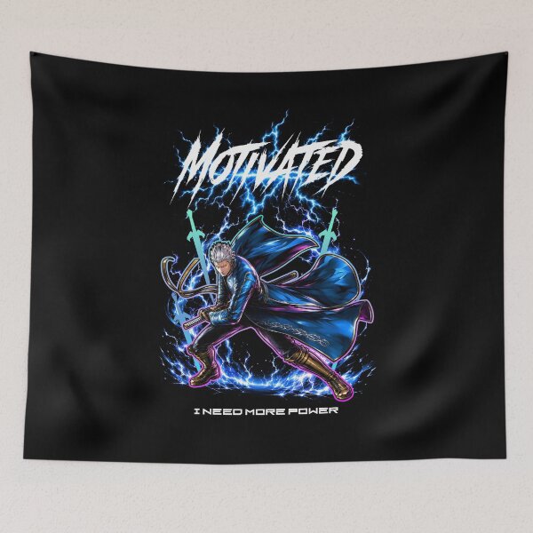 Item preview, Vergil / I NEED MORE POWER / Devil May Cry / Fanart designed and sold by DarrenAshenOne.