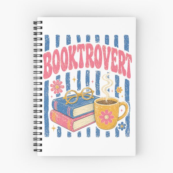 Item preview, Booktrovert Retro Introverted Bookworm Coffee Lovers designed and sold by ElcastDesigns.