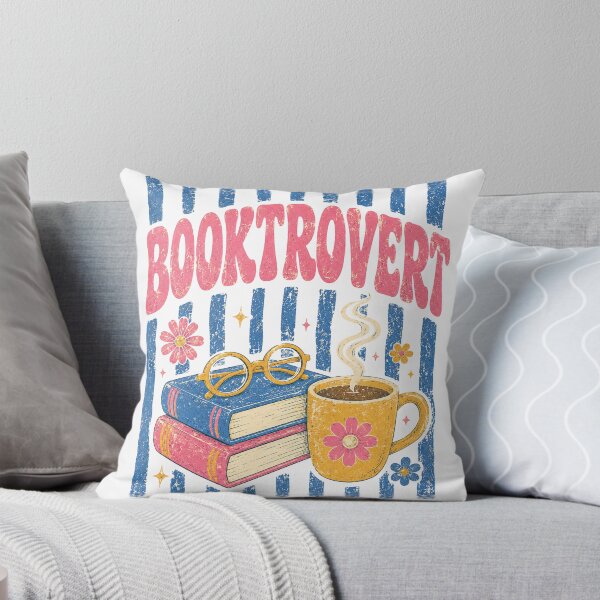 Item preview, Booktrovert Retro Introverted Bookworm Coffee Lovers designed and sold by ElcastDesigns.