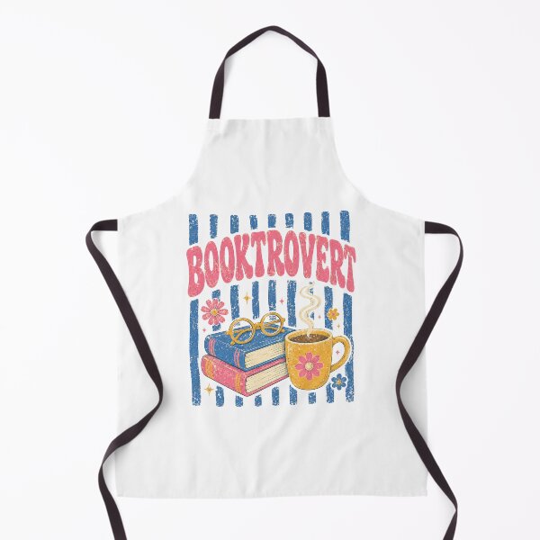 Item preview, Booktrovert Retro Introverted Bookworm Coffee Lovers designed and sold by ElcastDesigns.