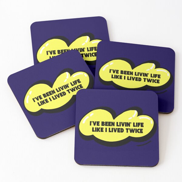 Item preview, I've been livin' life, Like I lived twice - Song Lyrics designed and sold by NULCCIA.