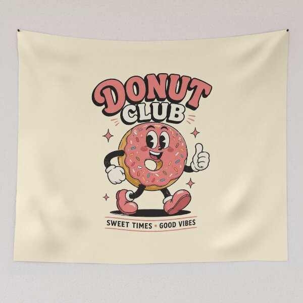 Item preview, Donut Club Sweet Life designed and sold by HoopeStylee.