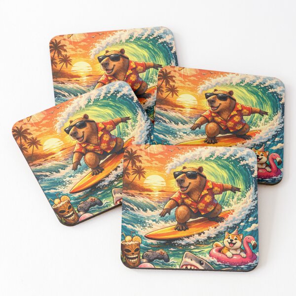 Item preview, Crazy capybara designed and sold by Fabricio Gardin da Rocha.