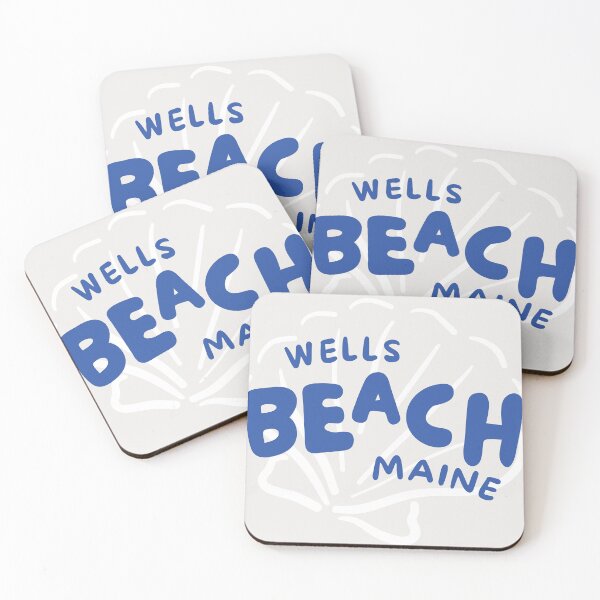 Item preview, Wells Beach Maine Coastal | Shells & Beach Summer designed and sold by createdbyjp.