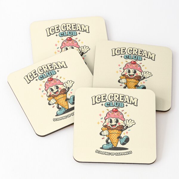Item preview, Ice Cream Club Sweet Scoops designed and sold by HoopeStylee.