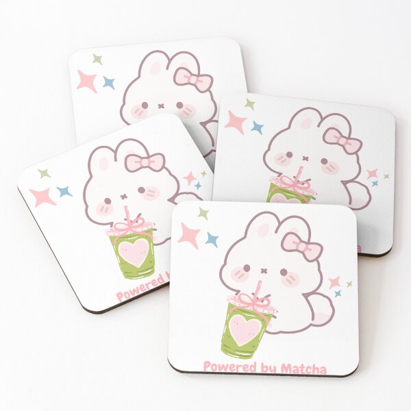 Item preview, Powered by Matcha Cute Bunny | Kawaii Matcha Lover Design designed and sold by Nada Mohamed.