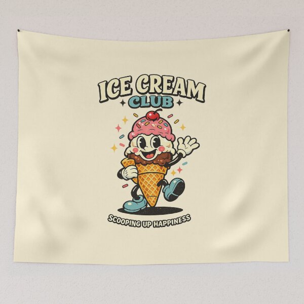 Item preview, Ice Cream Club Sweet Scoops designed and sold by HoopeStylee.