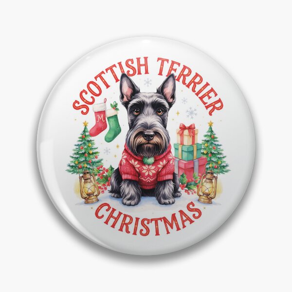 Item preview, Scottish Terrier Christmas designed and sold by TheAnimalZ00.