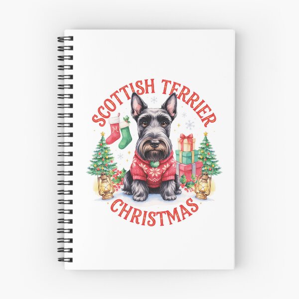 Item preview, Scottish Terrier Christmas designed and sold by TheAnimalZ00.