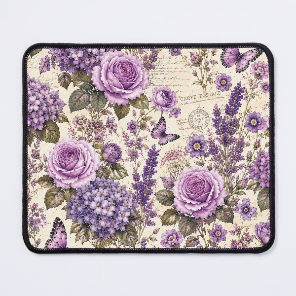 Item preview, Butterfly Garden No.02 | Lavender Bloom Vintage Botanical Pattern designed and sold by valen777.