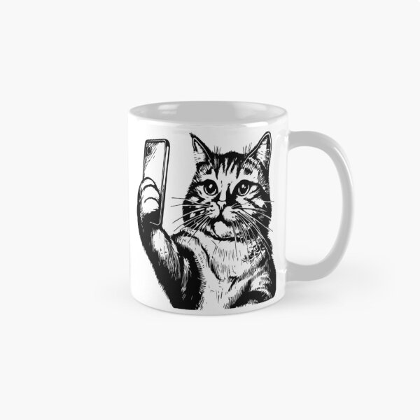 Item preview, Cat selfie funny designed and sold by PhillippDiederi.