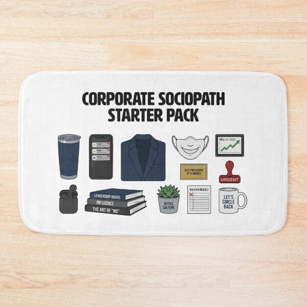 Item preview, Corporate Sociopath Starter Pack designed and sold by tigrootiger.