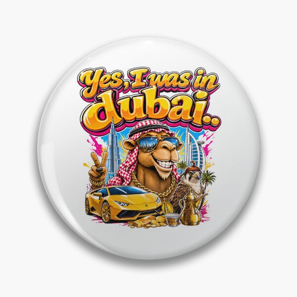 Item preview, Yes I Was in Dubai Camel Travel Design designed and sold by castillomiami.