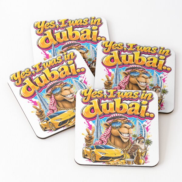 Item preview, Yes I Was in Dubai Camel Travel Design designed and sold by castillomiami.