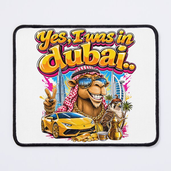 Item preview, Yes I Was in Dubai Camel Travel Design designed and sold by castillomiami.