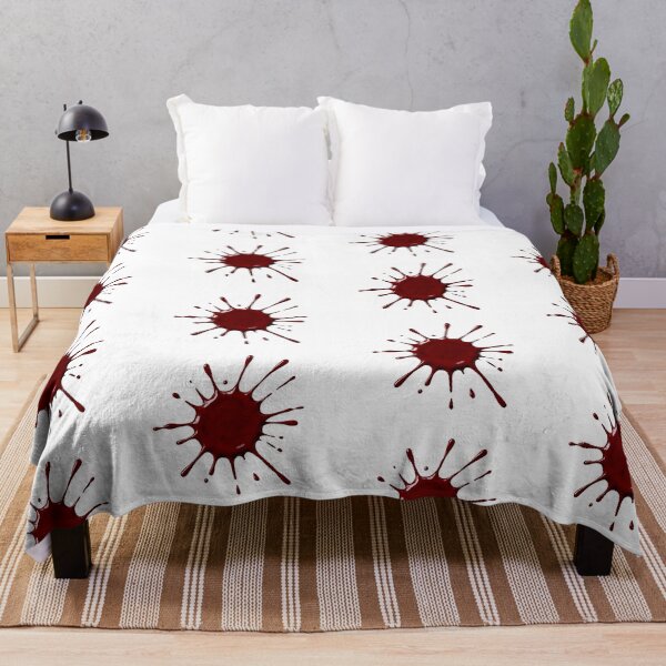 Item preview, Dripping Blood Splatter Burst – Photorealistic Radial Blood Splash Cutout designed and sold by EmeraldeaArt.