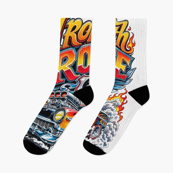 Item preview, I Roll with Route 66 Classic Hot Rod designed and sold by castillomiami.