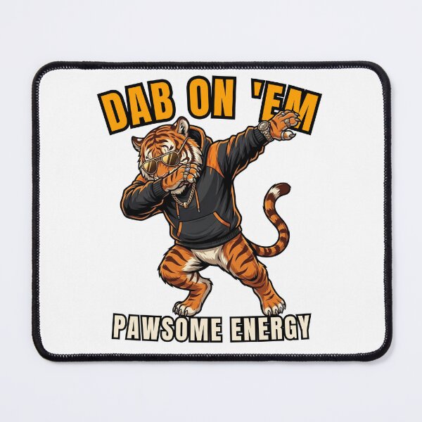 Item preview, Cool Dabbing Tiger Streetwear Sunglasses Funny Dab Meme Gift designed and sold by LeSoniPapaPrint.
