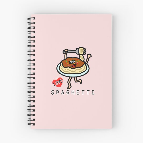 Item preview, Cute I LOVE SPAGHETTI designed and sold by kanaehonkawa.