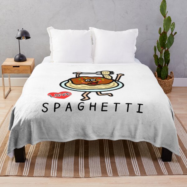 Item preview, Cute I LOVE SPAGHETTI designed and sold by kanaehonkawa.