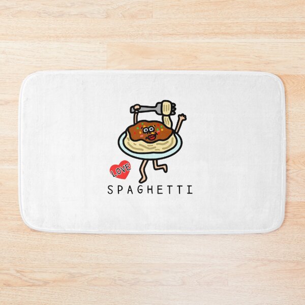Item preview, Cute I LOVE SPAGHETTI designed and sold by kanaehonkawa.