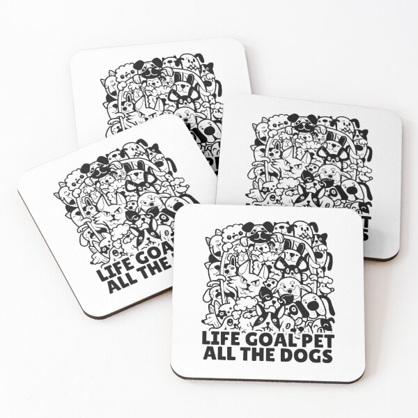 Item preview, Life goal pet all the dogs designed and sold by Dondonmart.