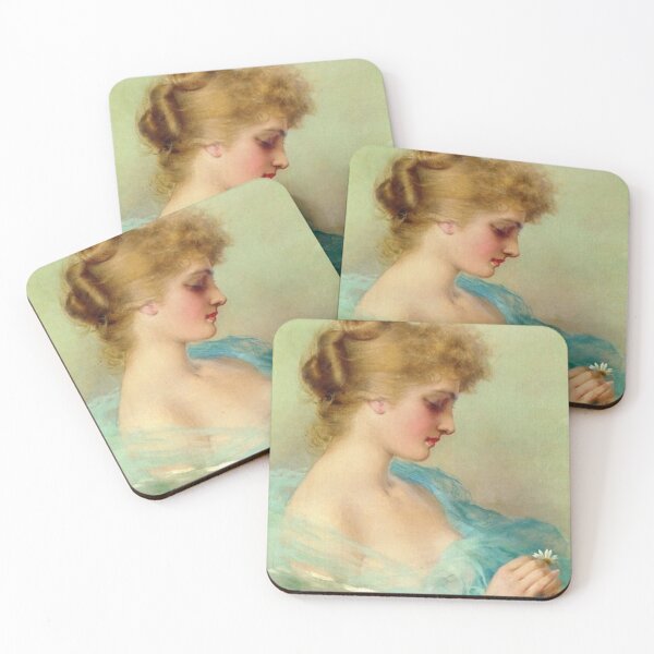 Item preview, Portrait of a Woman in Blue designed and sold by tomorrowsart.