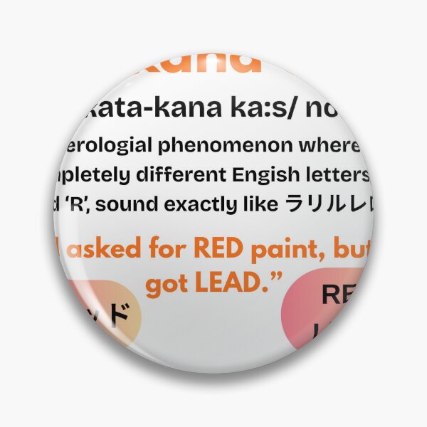 Item preview, Katakana Curse Orange designed and sold by izoomiY.
