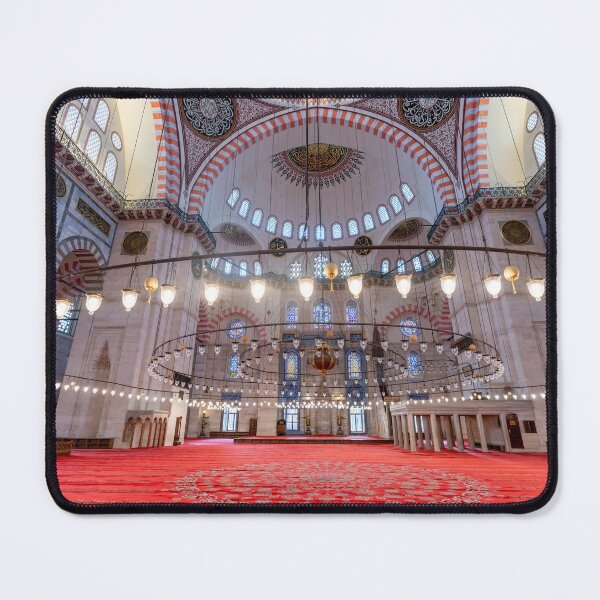 Item preview, Interior of Suleymaniye Mosque, Istanbul, Turkiye designed and sold by SafariByMarisa.