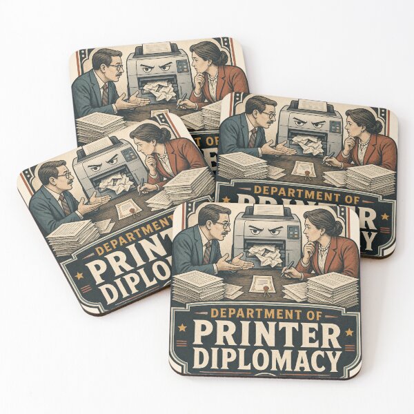 Item preview, Department of Printer Diplomacy designed and sold by wayjan.
