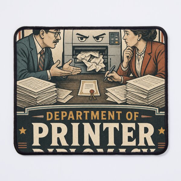 Item preview, Department of Printer Diplomacy designed and sold by wayjan.