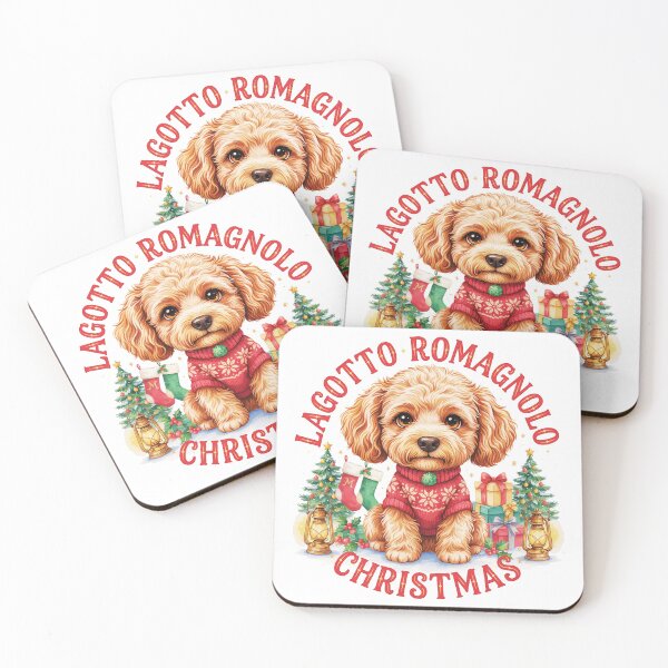 Item preview, Lagotto Romagnolo Christmas designed and sold by TheAnimalZ00.
