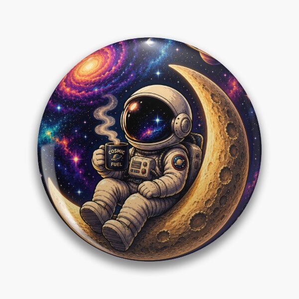 Item preview, Cosmic Coffee Drinker designed and sold by TRULY TRULY .