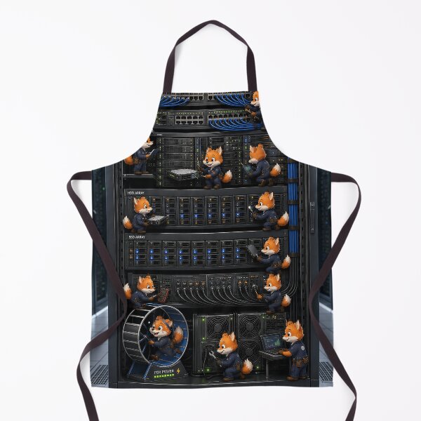 Item preview, Fox Powered Server Rack designed and sold by nikkolaus.