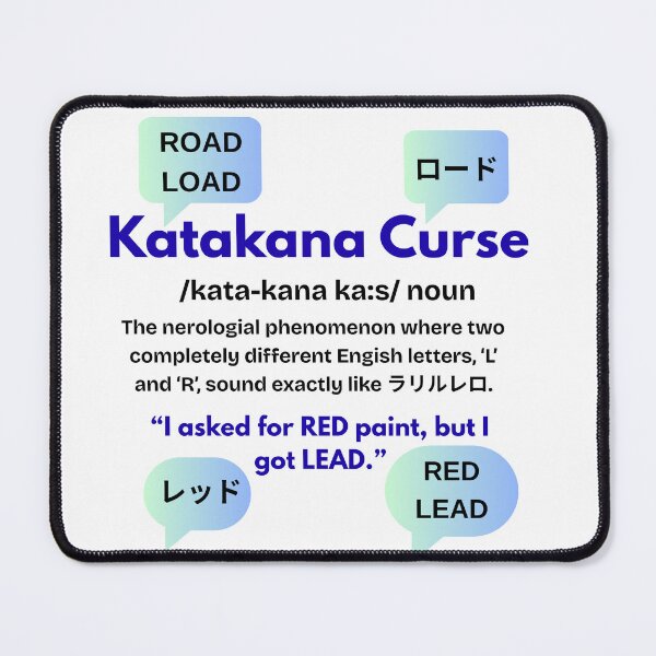 Item preview, Katakana Curse Blue designed and sold by izoomiY.
