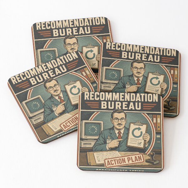 Item preview, Reboot Recommendation Bureau designed and sold by wayjan.