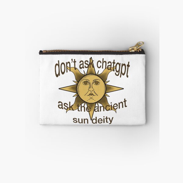 Item preview, Forget AI. Only Ancient Sun Deity  designed and sold by sleepyheadedbb.