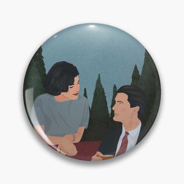 Item preview, Audrey Horne and Dale Cooper designed and sold by karlavaldc.