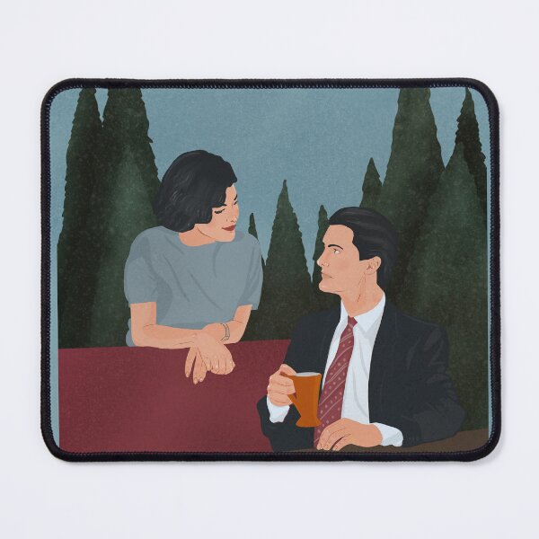 Item preview, Audrey Horne and Dale Cooper designed and sold by karlavaldc.