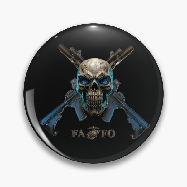 Item preview, USMC Skull Crossed Rifles designed and sold by InkShiftLabs.