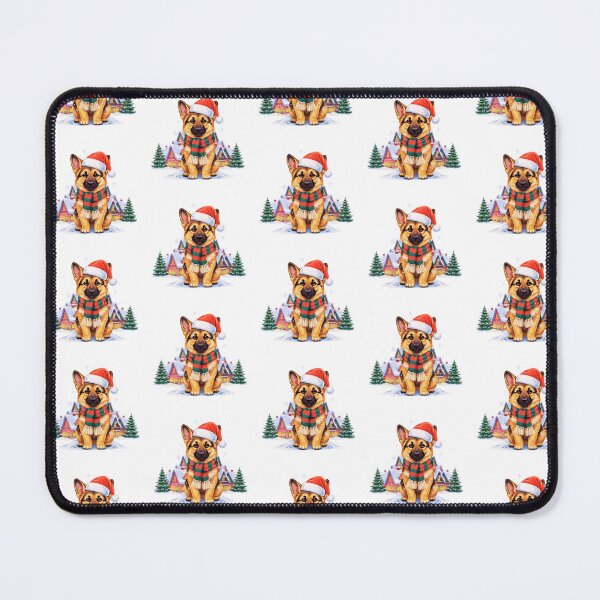 Item preview, Festive German Shepherd Puppy Christmas designed and sold by TheAnimalZ00.
