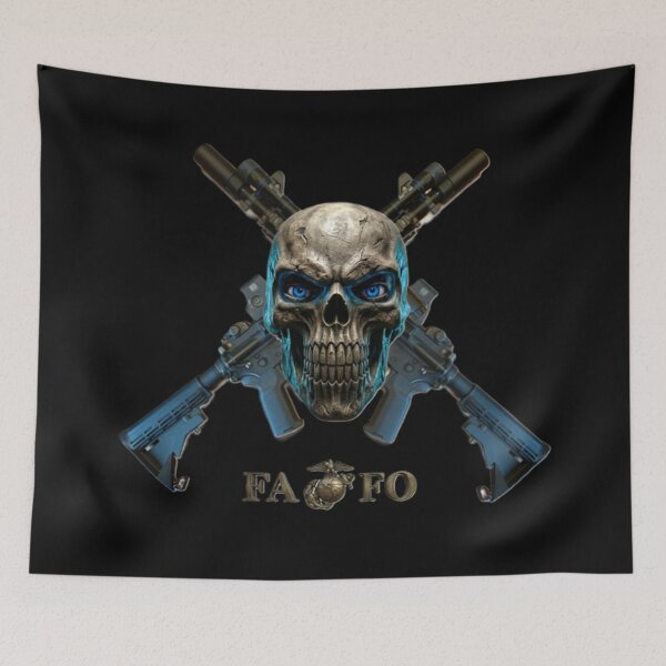 Item preview, USMC Skull Crossed Rifles designed and sold by InkShiftLabs.