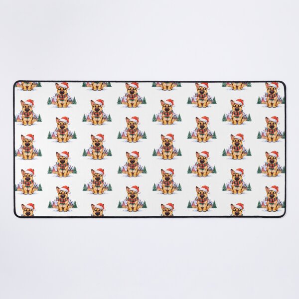 Item preview, Festive German Shepherd Puppy Christmas designed and sold by TheAnimalZ00.