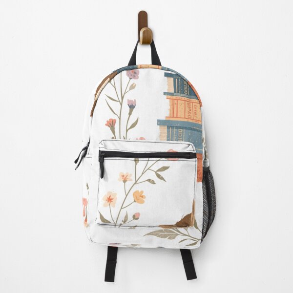 Item preview, Vintage sleeping cat on colorful antique books, surrounded by wildflowers, warm pastel colors, soft textured vector art, flat design, clean white background. designed and sold by Vexiora.