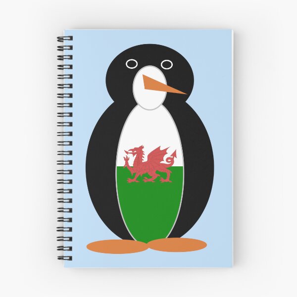 Item preview, Ms. Penguin Baner Cymru Pengwin Wales Flag Design designed and sold by AuntieShoe.